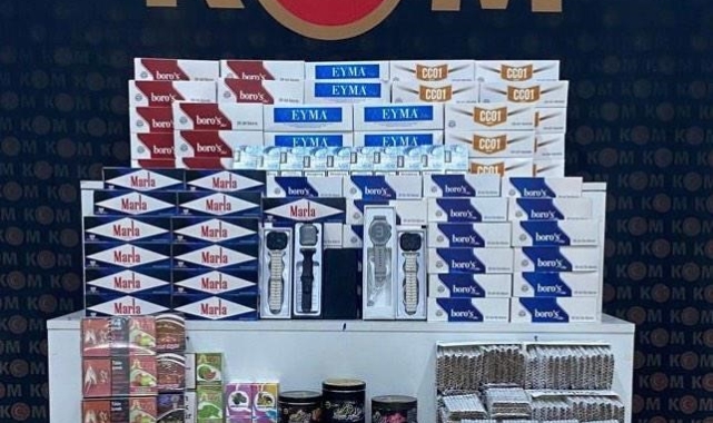 Kars'ta makaron ele geçirildi