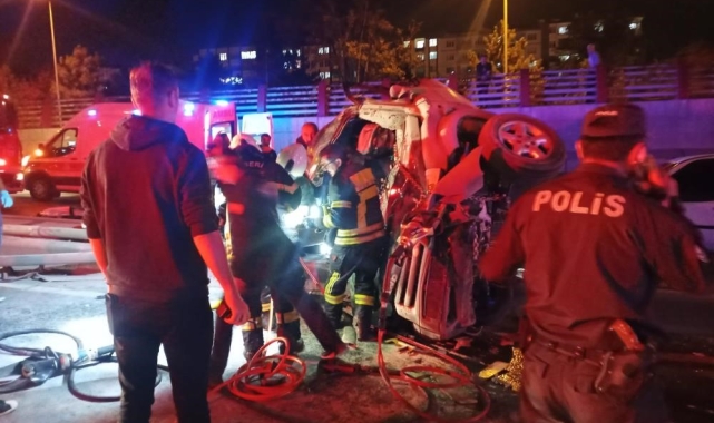 Kayseri'de 5 kişinin yaralandığı kazada acı haber