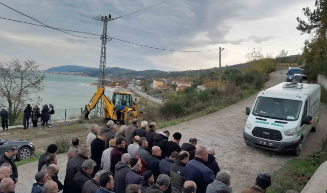 Kazada hayatını kaybeden vatandaş son yolculuğuna uğurlandı
