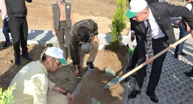 Keşan'da 500 fidan toprakla buluşturuldu