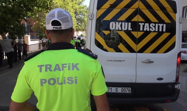 Kırıkkale'de 143 araç trafikten men edildi