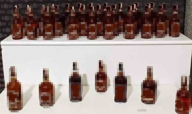 Kırıkkale'de kaçak içki operasyonu: 2 gözaltı