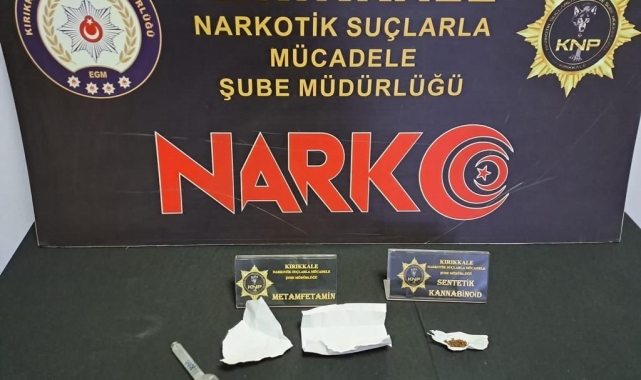 Kırıkkale'de uyuşturucu operasyonu: 2 tutuklama
