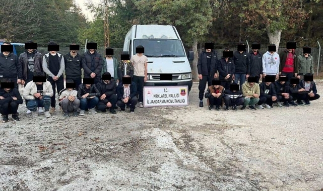 Kırklareli'de 739 kaçak göçmen yakalandı