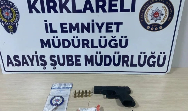 Kırklareli'de aranması olan 9 şüpheli yakalandı