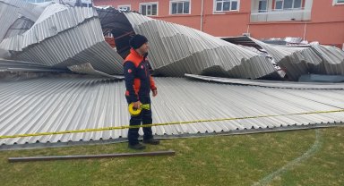 Kırşehir'de faciadan dönüldü