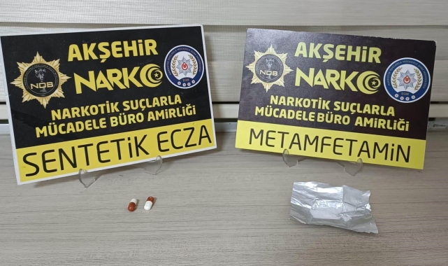 Konya'da uyuşturucu operasyonlarında 8 kişi gözaltına alındı