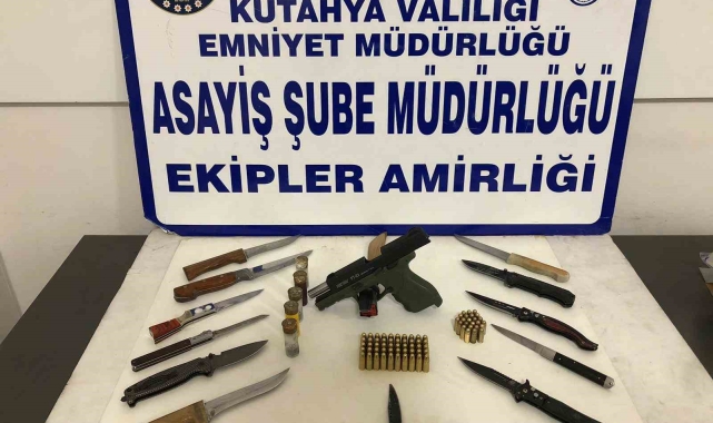 Kütahya'da 502 şahıs ve 255 aracın sorgusu, GBT kontrolü ve denetimi yapıldı