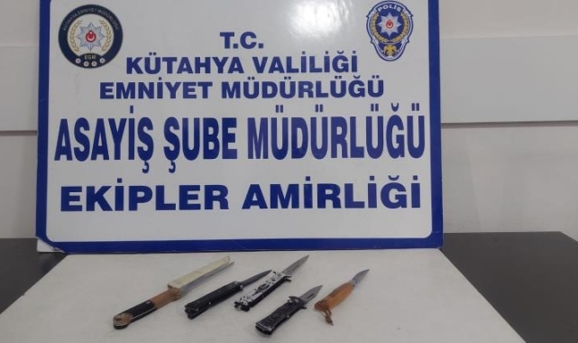 Kütahya&#039;da yaya devriye ekipleri 114 şahıs ve 15 aracı sorguladı