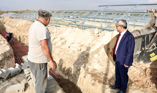 Kütahya'da yeni GES projesinde sona doğru