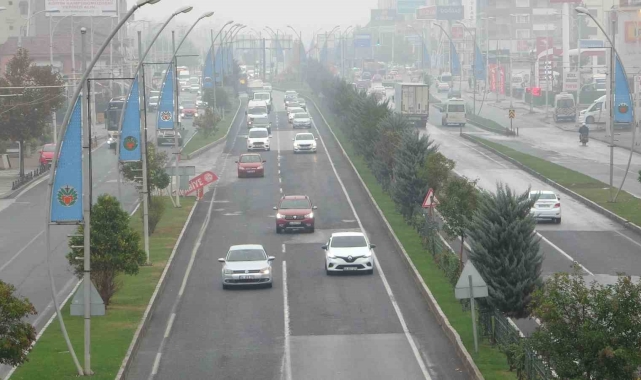 Malatya'da sağanak ile sis etkili oluyor