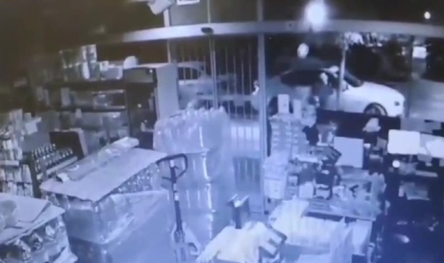 Maltepe'de hayalet ekran hırsızlığı kamerada