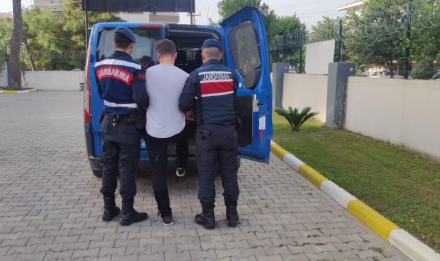 Manavgat'ta 10 yıl hapis cezası ile aranan firari jandarma operasyonuyla yakalandı