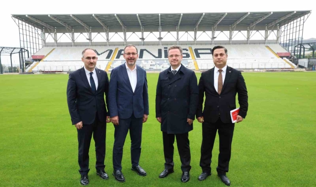 Manisa 19 Mayıs Stadı'nda çalışmalarda sona gelindi