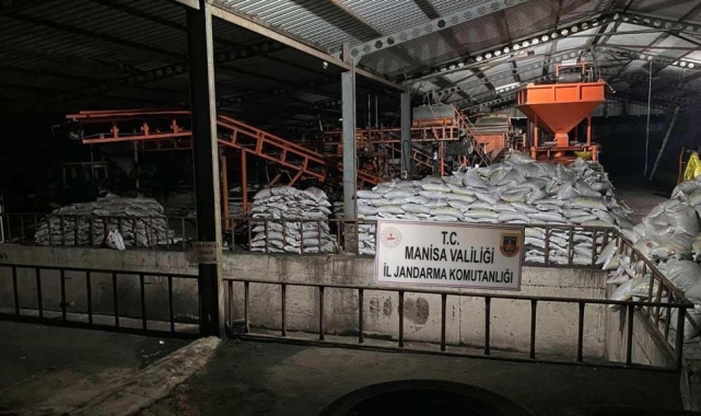 Manisa jandarmasından kömür operasyonu