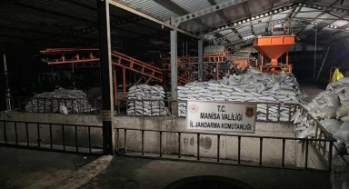 Manisa jandarmasından kömür operasyonu