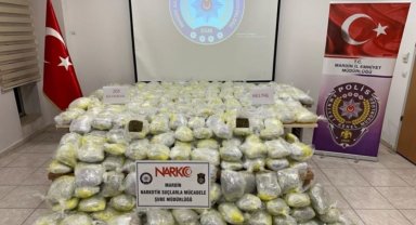 Mardin'de 250 kilogram uyuşturucu ele geçirildi