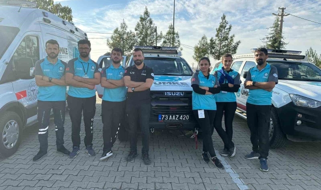 Mardin'de 4 ilden 215 personelin katılımıyla deprem tatbikatı yapıldı