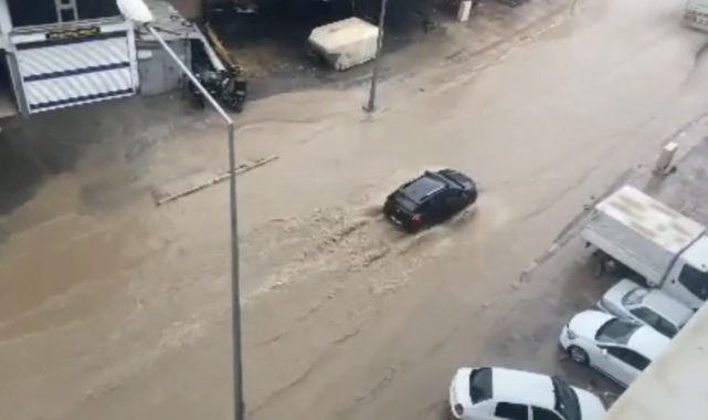 Mardin'de yollar göle döndü