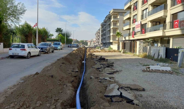 MASKİ'den yeni yerleşim alanına içme suyu hattı