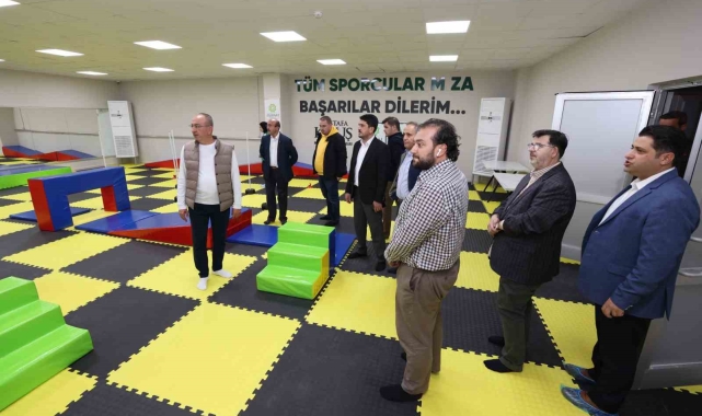 Meram'ın yenilenen spor merkezi 'Berlika' açıldı