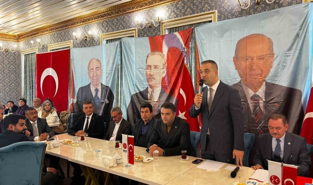MHP Erzurum İl Başkanı Adem Yurdagül net konuştu: "Kimse belediye taksimi yapmasın"