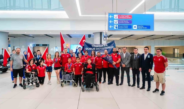 Milli Paralimpik Takımı Mısır'dan 27 madalyayla döndü