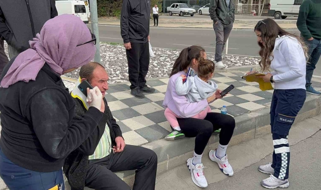 Milli voleybolcu ve kızı kazayı burnu kanamadan atlattı