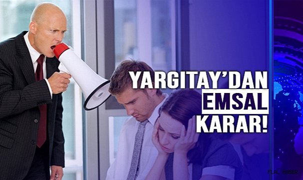 MOBBİNG SAYILDI!