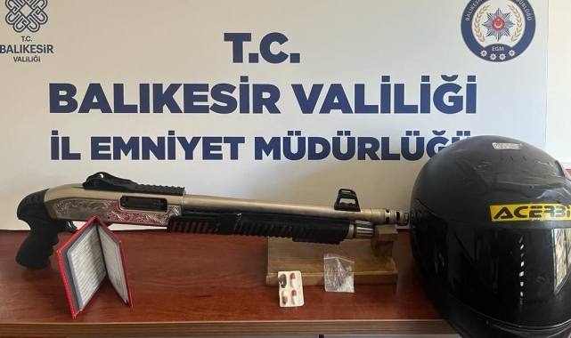 Motosiklet hırsızı Bandırma'da yakalandı