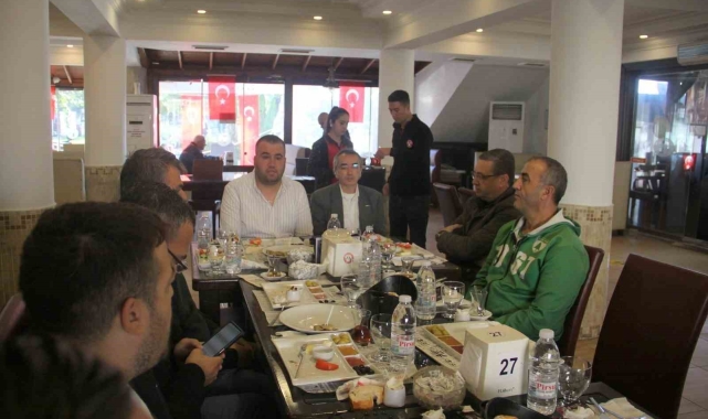 Muğla 48 Gençlik Taraftarlar Derneği basın mensuplarıyla bir araya geldi