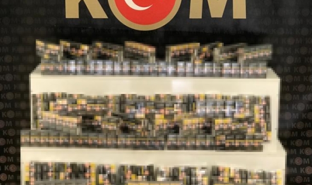 Muş'ta 800 paket gümrük kaçağı sigara ele geçirildi