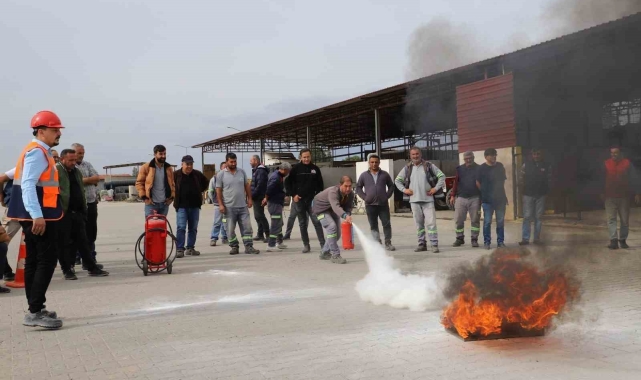 Nazilli Belediyesi personellerine Acil Durum Eğitimi verildi