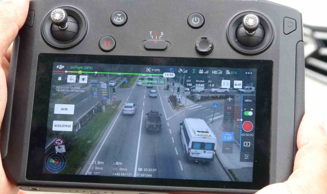 Ordu'da havadan ve karadan trafik denetimleri sürüyor