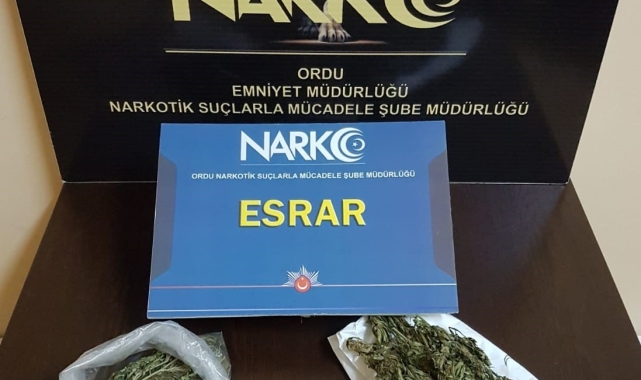 Ordu'da uyuşturucu operasyonları: 16 şahıs hakkında işlem yapıldı
