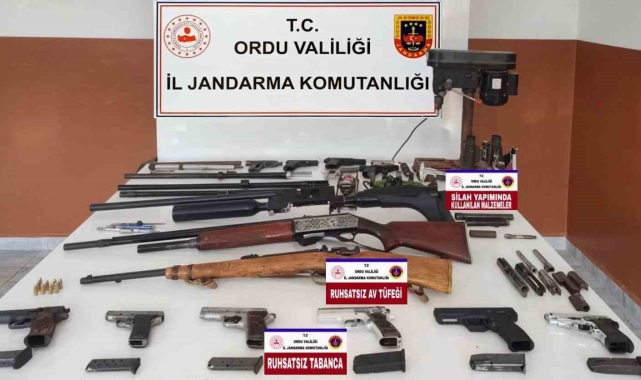 Ordu'da uyuşturucu operasyonları