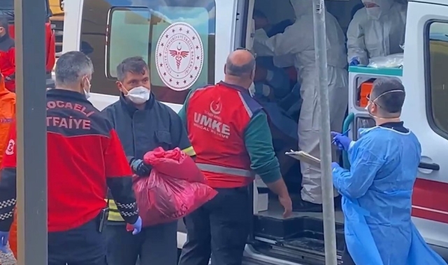 Paketten kimyasal sızdı, tüm ekipler seferber oldu