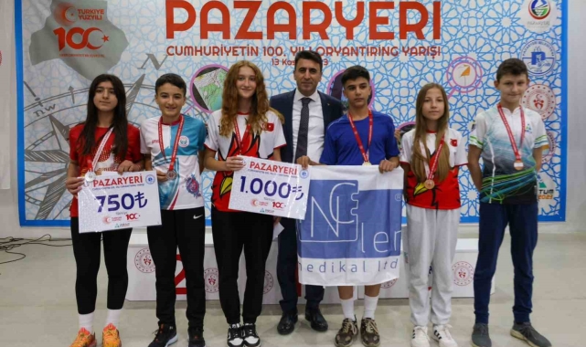 Pazaryeri'nde oryantiring heyecanı
