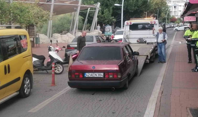 Polisin önünde egzoz patlattı 4 bin 936 TL para cezası yedi