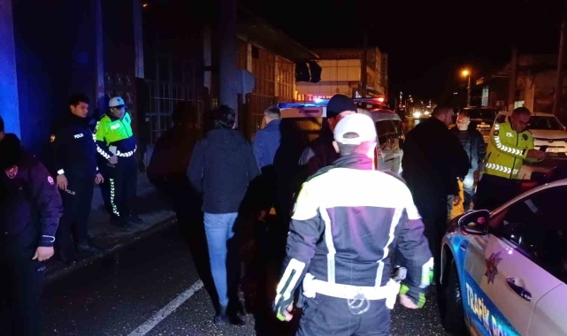 Polisten kaçan şahıs aracının lastiği patlayınca yakalandı