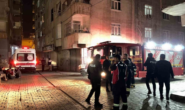 Prizde unutulan şarjlı ışıldak yangına sebep oldu