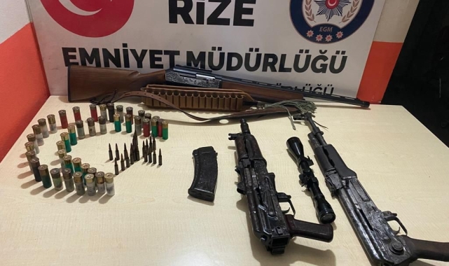 Rize&#039;de hakkında kesinleşmiş toplam 31 yıl 9 ay hapis cezası olan şahıs yakalandı