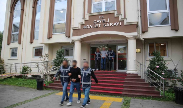 Rize'de hırsızlık yapan 2 yabancı uyruklu kişi tutuklandı