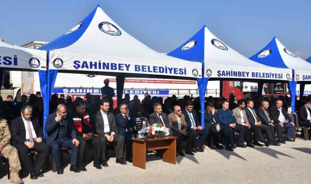 Şahinbey Belediyesi'nin buğday-arpa tohumu ve gübre desteği devam ediyor