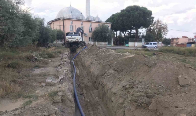 Salihli Sanayi Sitesi'ne yeni içme suyu hattı