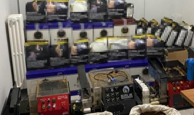 Samsun'da 96 bin 600 adet makaron ele geçirildi