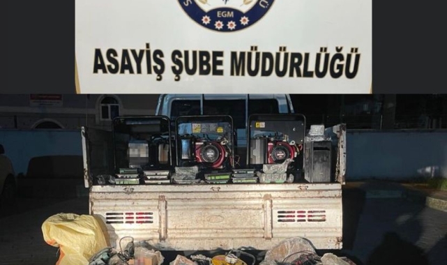 Samsun'da milyonluk elektronik eşya çalan 5 kişi yakalandı