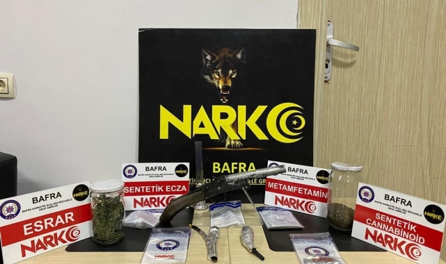 Samsun&#039;da uyuşturucu operasyonu: 19 kişi yakalandı