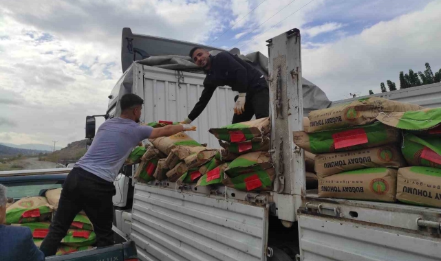 Sason'da 140 çiftçiye tohumluk buğday dağıtıldı
