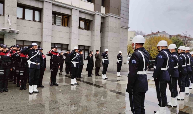 Şehit polis için İstanbul Emniyet Müdürlüğünde tören düzenlendi